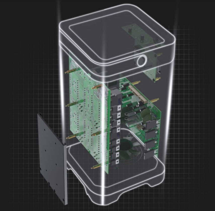 Convertidor de energía de batería portátil de modo dual 12V7000W