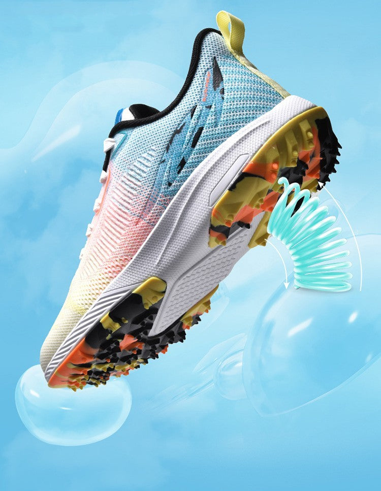 Zapatillas de deporte de entrenamiento para hombres y mujeres Superficie de tela de malla de primavera