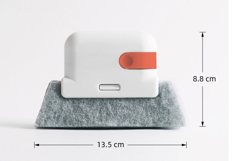 Brosse de nettoyage à rainure créative, nettoie rapidement tous les coins et les espaces, brosses de nettoyage de rails de portes et fenêtres détachables