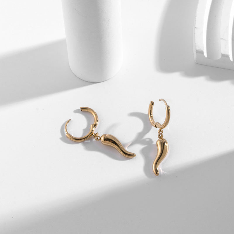 Boucles d'oreilles poivre créatives et uniques