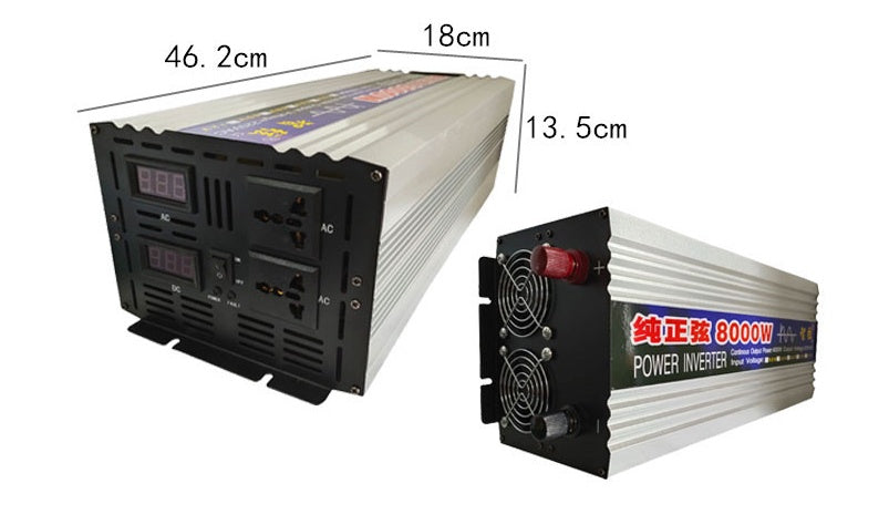 Pure Sine Wave Inverter 12V24V48V To 220V4000W Home Car Solar Inverter