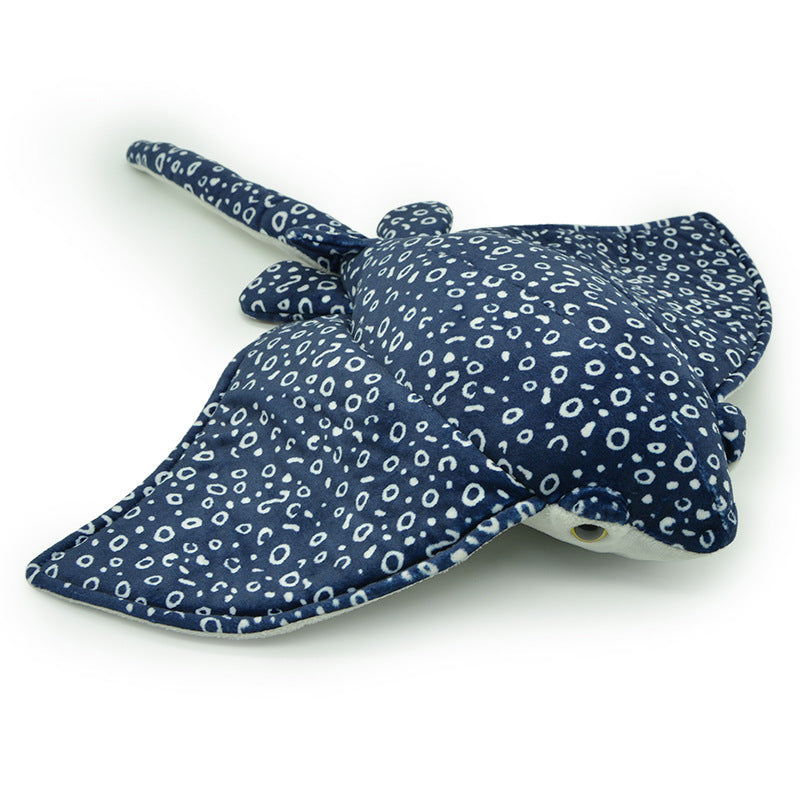 Marine Life Manta Ray Pez Mandarín Marioneta De Felpa Y Colgante De Muñeca Para Niños