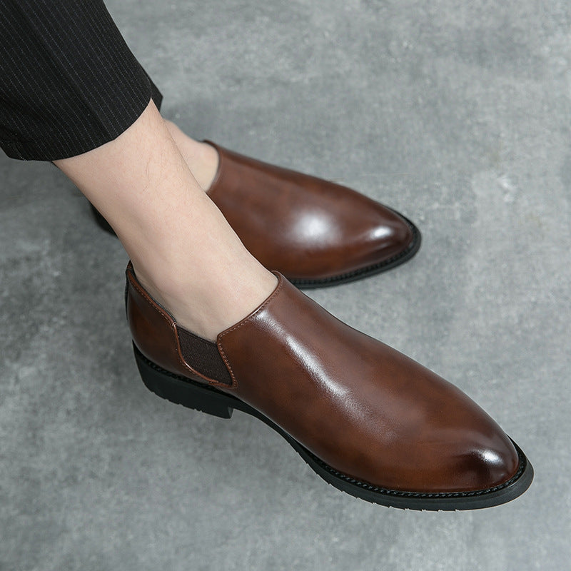 Chaussures à bout pointu à enfiler British Leisure
