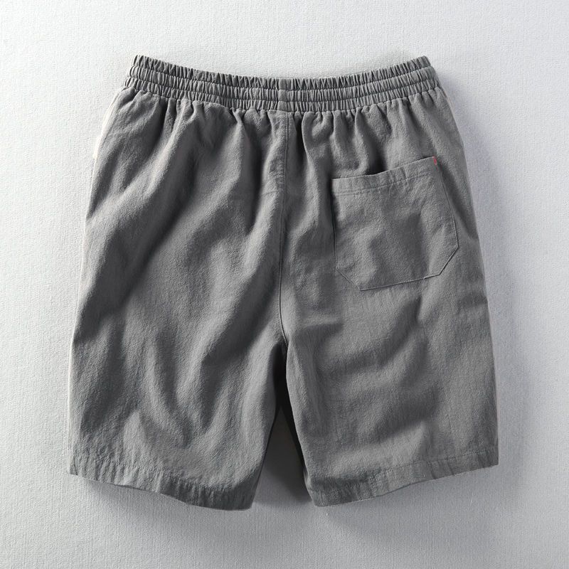 Summer Men's Thin Casual Linen Shorts