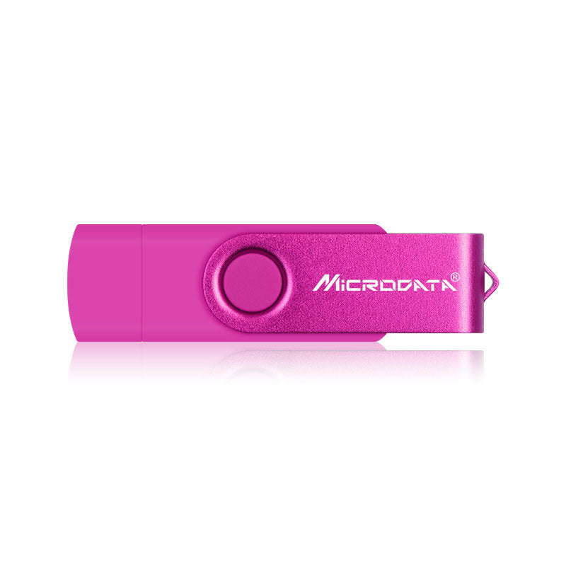 Compatible avec Apple, ordinateur téléphone portable U disque 128g 64g 32g 16g 8g clé USB en métal pour voiture