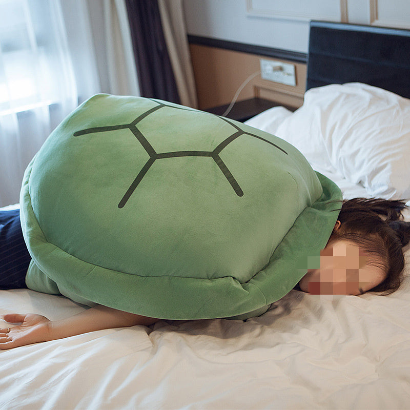 Almohada de concha de tortuga de gran tamaño, artefacto, ropa, saco de dormir de concha de tortuga para personas tumbadas