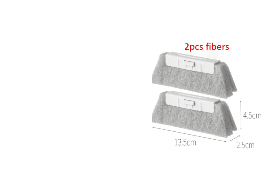 Brosse de nettoyage à rainure créative, nettoie rapidement tous les coins et les espaces, brosses de nettoyage de rails de portes et fenêtres détachables