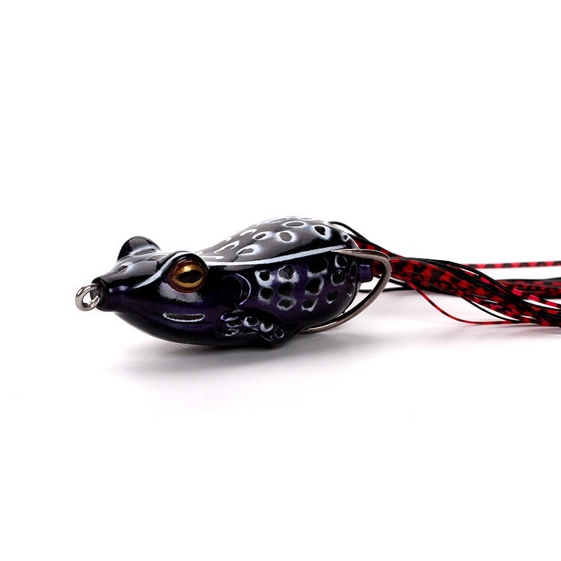 Équipement de pêche nouveau leurre grenouille poisson noir tuer Simulation appât appât de pêche grande grenouille