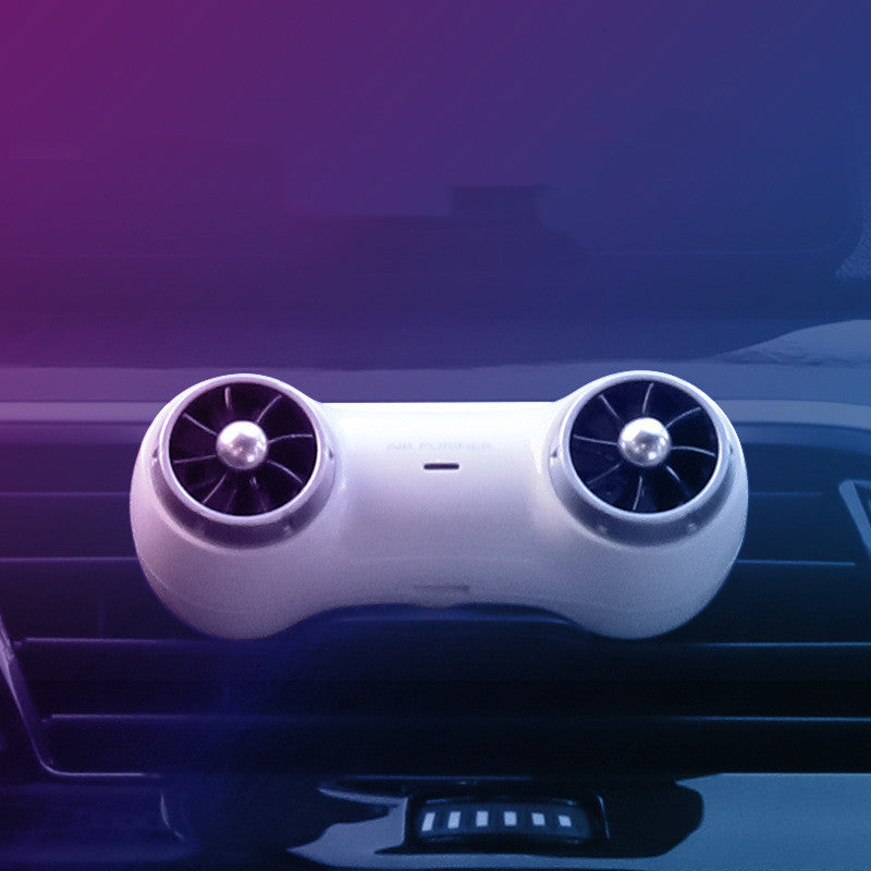 Futaba – mini purificateur d'air Compact pour voiture, élimination des fumées et des odeurs, ions négatifs