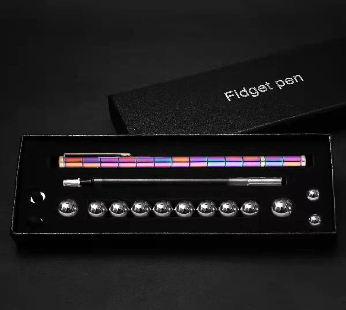 Bolígrafo Polar magnético, imán de Metal Modular, tinta de pensamiento, juguete antiestrés, enfoque antiestrés, bolígrafo táctil borrable
