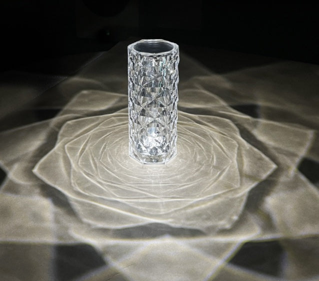 Rose Light And Shadow USB Charging Crystal Night Light