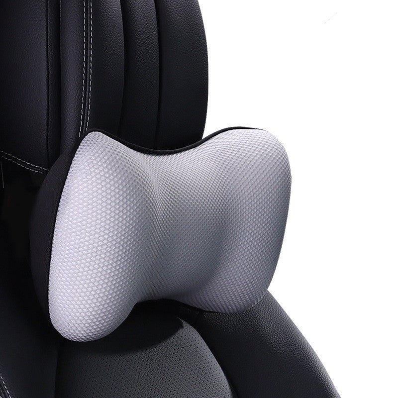 Protector lumbar del cuello de la espuma de la memoria del espacio del reposacabezas del coche del diseño ergonómico