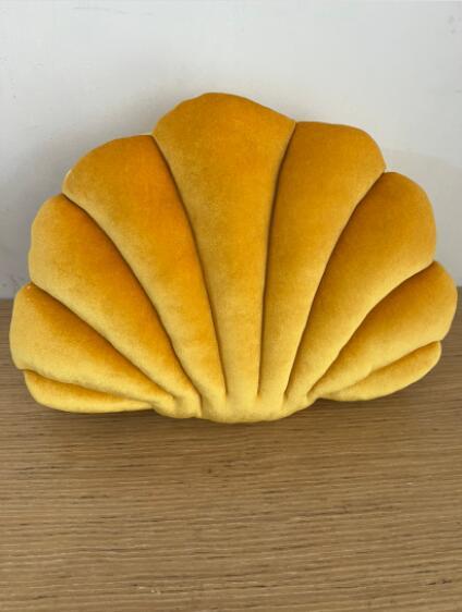Almohada de concha de simulación, cojín, almohada para siesta de muñeca