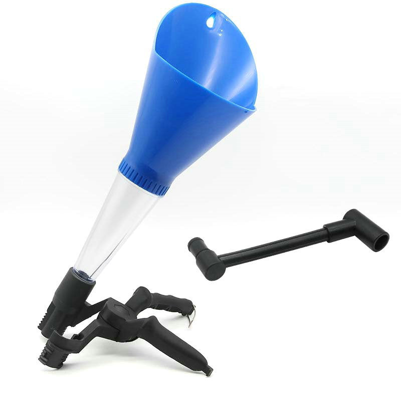 Oil Filter Funnel With Adjustable Interface