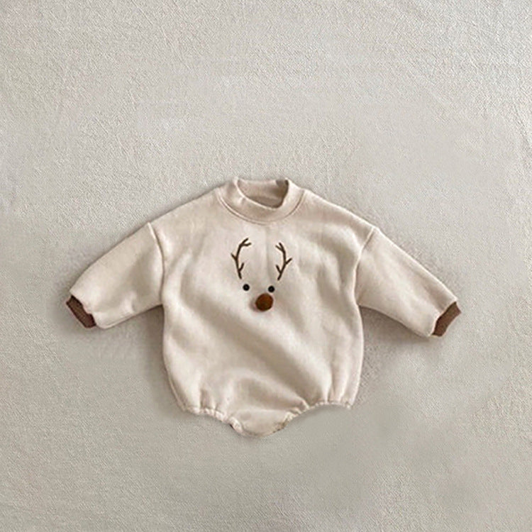 Vêtements de noël barboteuse vêtements pour bébé automne et hiver