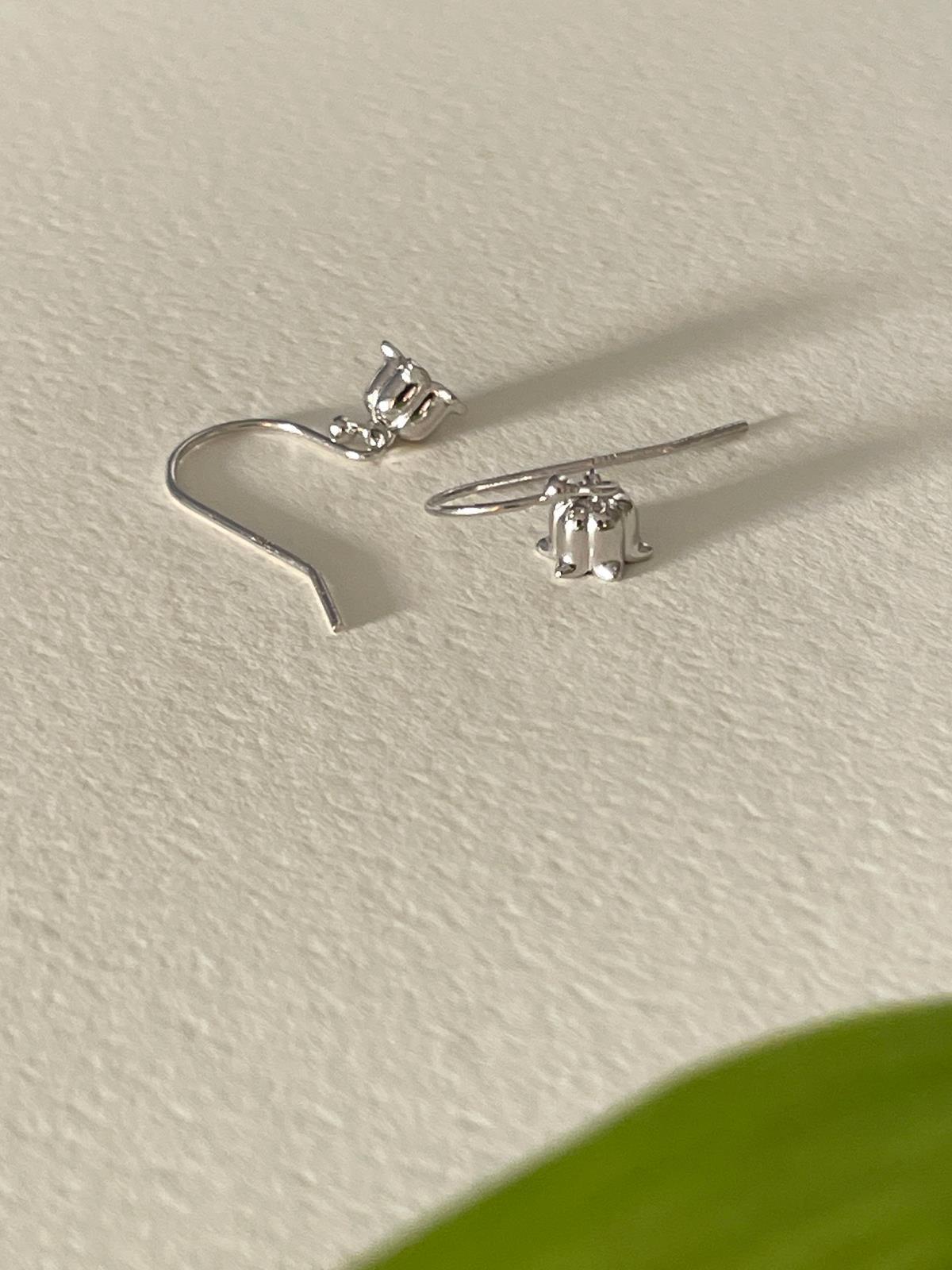Women's Silver Needle High Sense Special-interest Design Ear Hook