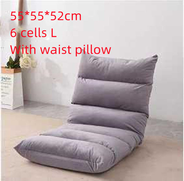 Balcón con sofá perezoso equipado con tatami moderno