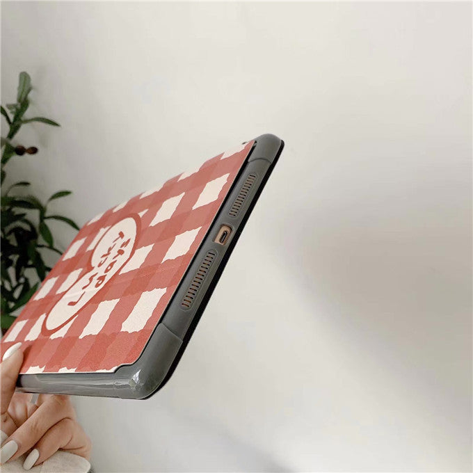 Compatible avec Apple, étui de protection en cuir pour tablette, coque souple Mini