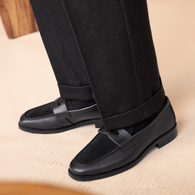 Chaussures décontractées à petit bout carré