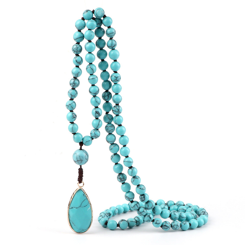 Creative Fashion Multi-circle Layer 108 Pieces Bead String Jewelry Necklace Bracelet