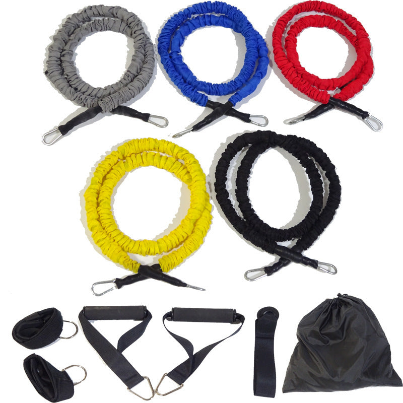 Equipo de fitness Deportes de interior Conjunto de cinturón de tensión de látex