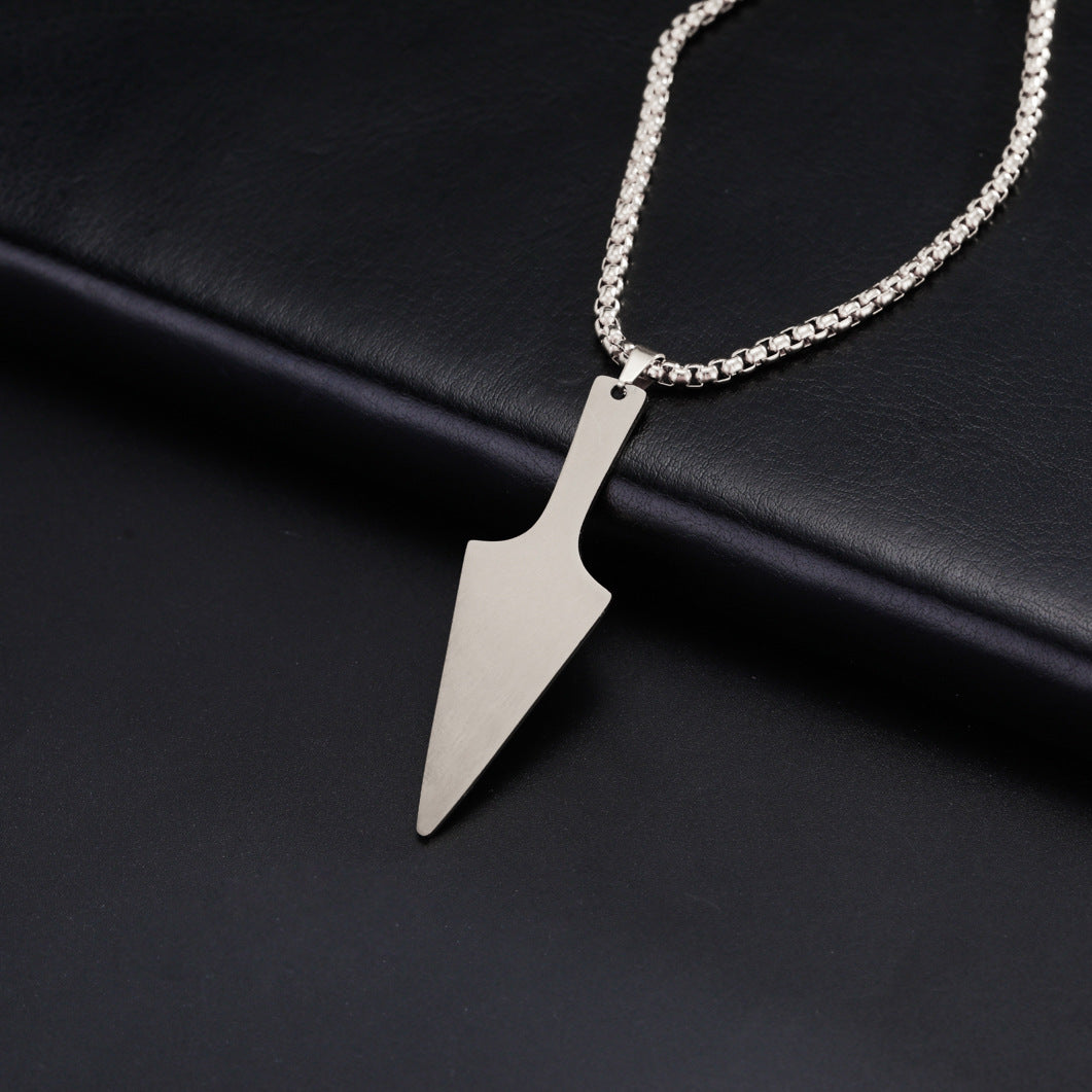 Collier en acier inoxydable avec pendentif Horus Eye Darts