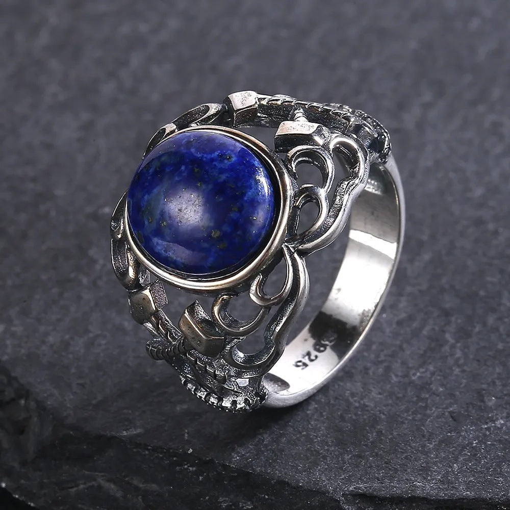 Turquoise Personalized Index Finger Ring