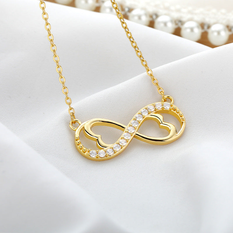 Women's 8-word Love Necklace Ornament