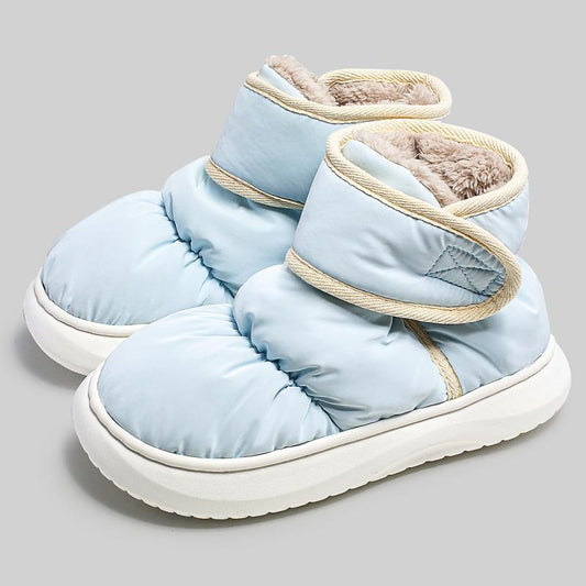 Zapatos de algodón para parejas de interior para hombre, invierno