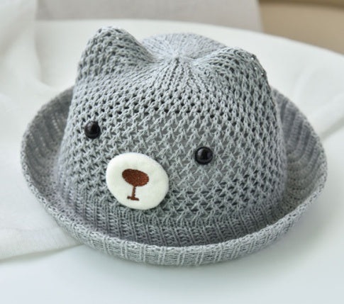 Chapeau de voyage de plage d'été, chapeau de paille pour bébé fille