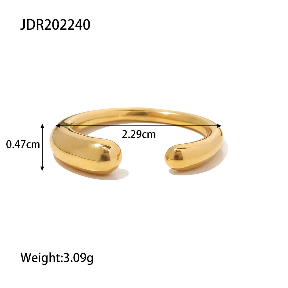 French Simplicity Women's Elegant Ring