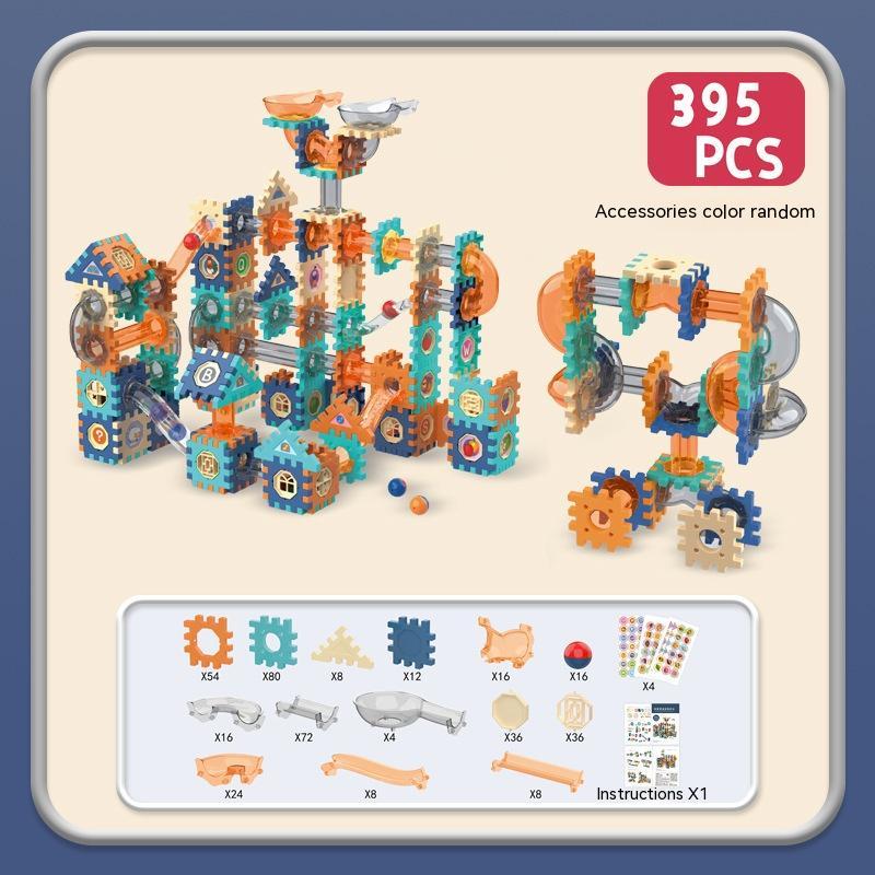 Blocs de construction électriques interchangeables pour enfants, jouets éducatifs de bricolage rotatifs à engrenages