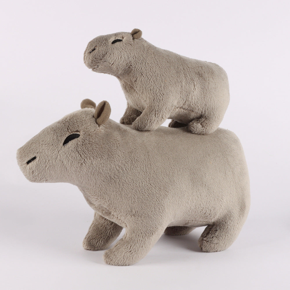 Animal en peluche poupée Capybara en peluche