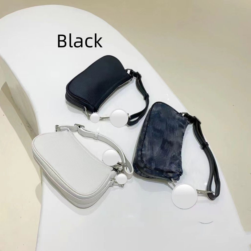 Sac médiéval à une seule épaule en cuir de vache