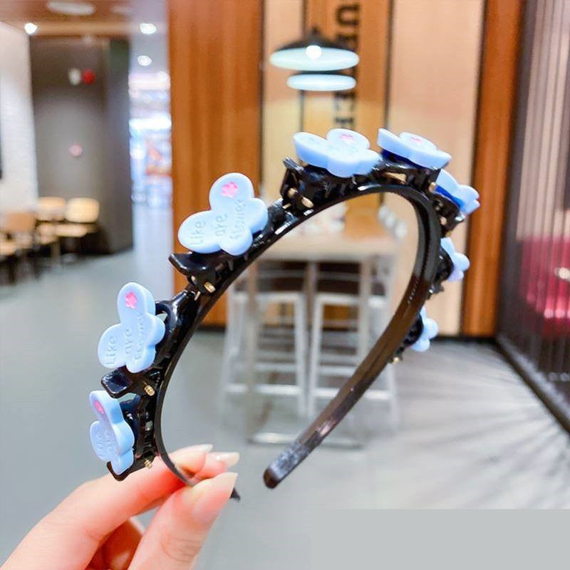 Accessoires pour cheveux à pince pour filles, rouge filet