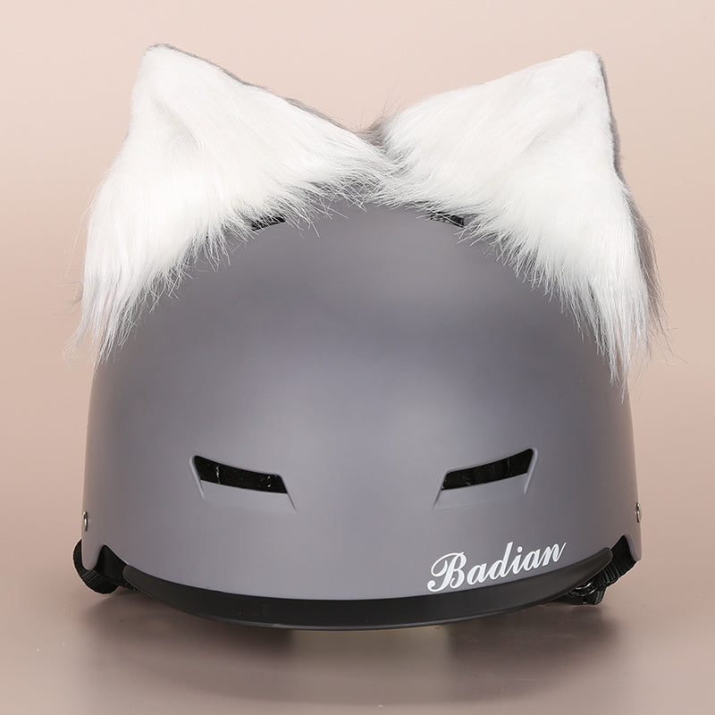Cute Cartoon Helmet And Hat Cover