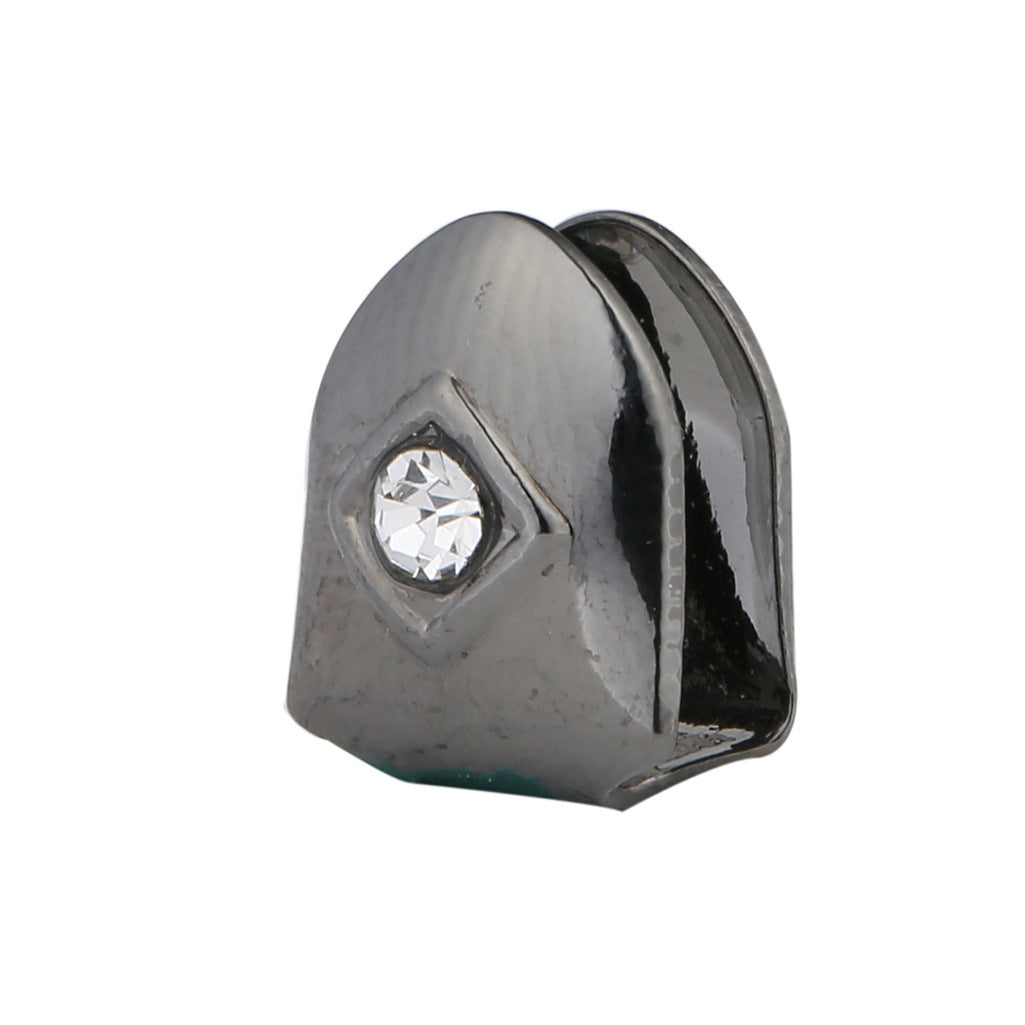 Ensemble de diamants simples Hip Hop, douille de dent en or Cool