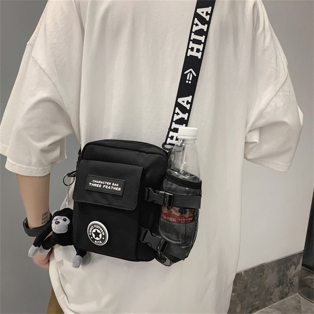 Bolso bandolera personalizado informal de moda para hombre