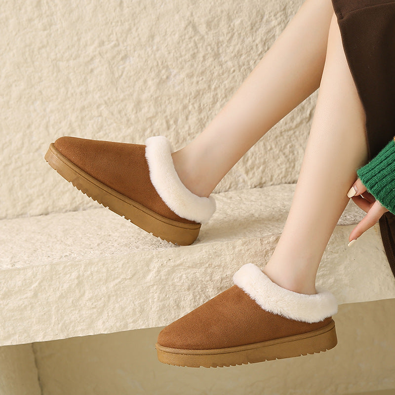 Outdoor Non-slip Home Cotton Shoes