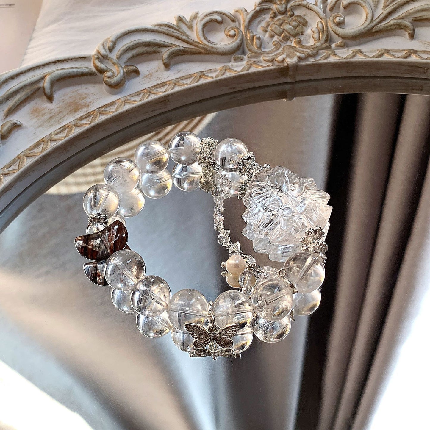 Accessoires de bracelet en cristal de conception originale en cristal naturel