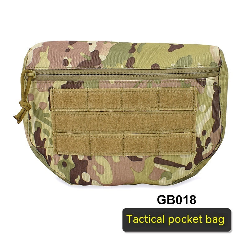 Bolsa de almacenamiento de artículos diversos de expansión colgante inferior, chaleco, bolsa de vientre multifuncional