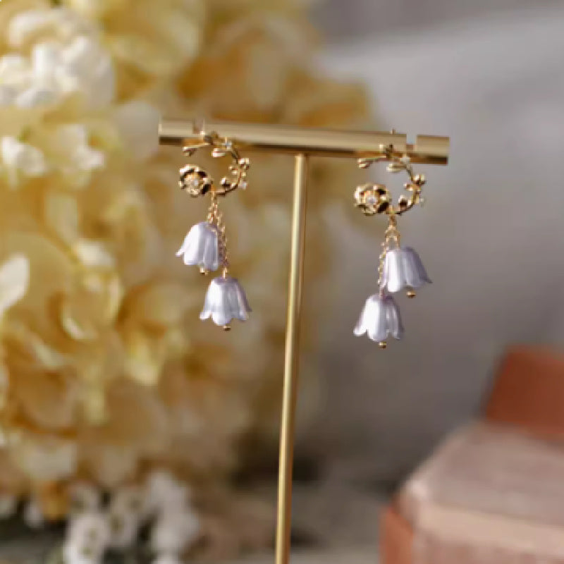 Fashionable French Retro Small Earrings