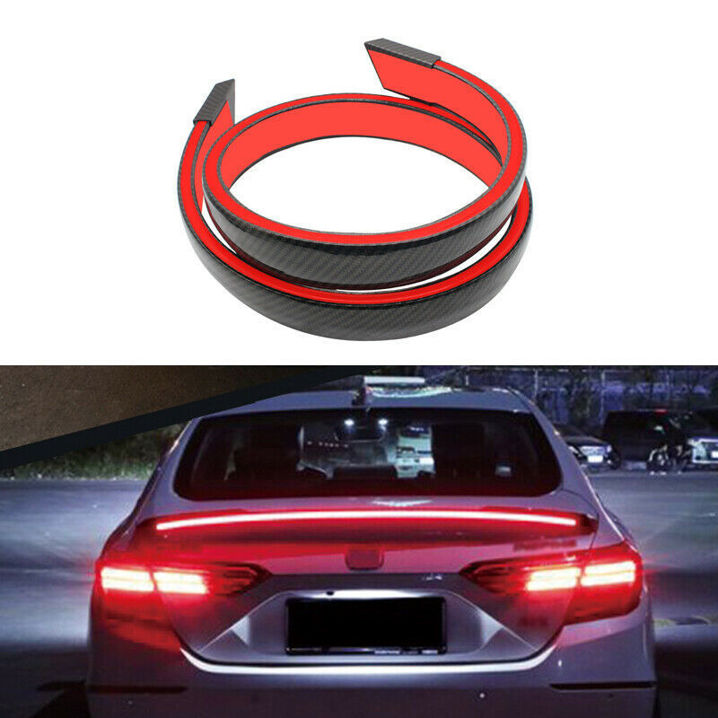 Luz de freno trasera del ala del techo exterior del maletero del coche