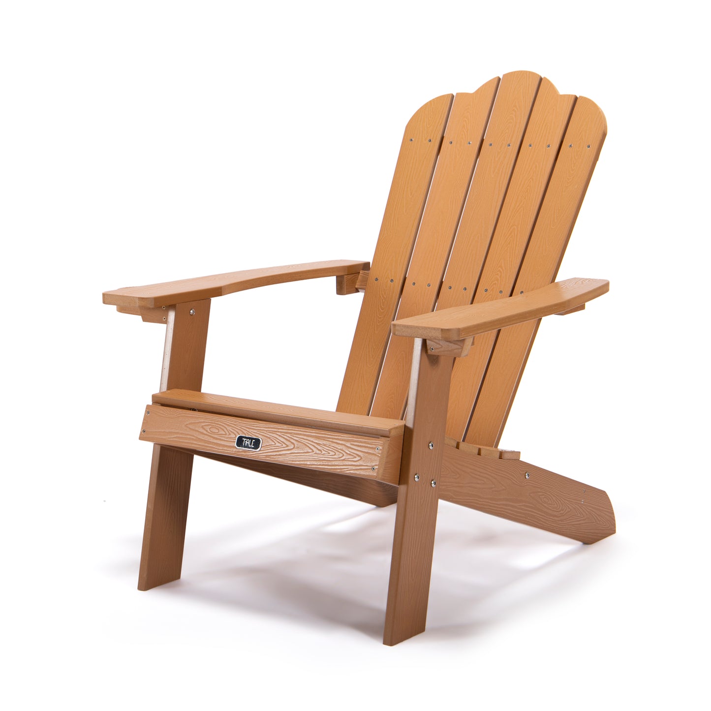 TALE Silla Adirondack Muebles de exterior para patio trasero Asientos pintados con portavasos Plástico resistente a todo tipo de clima y a la decoloración Prohibición de madera Amazon