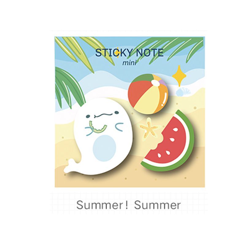 Notas Post-it® Patrón de calabaza espeluznante de Halloween