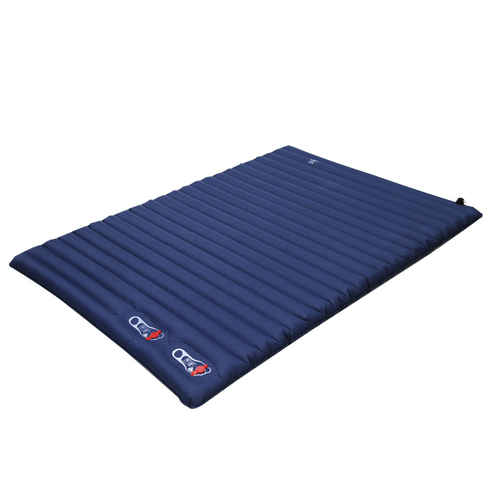 Coussin de couchage à Air épais pour Camping, résistant à l'humidité, Double coussin gonflable automatique