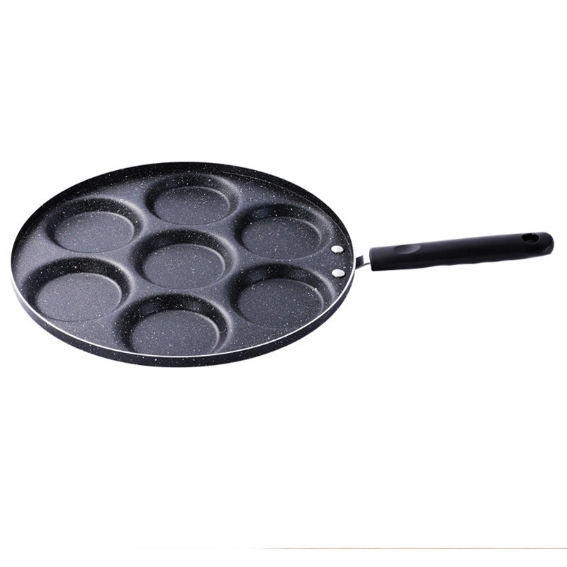 Poêle à œufs antiadhésive, 4 tasses, ustensiles de cuisine, poêle à crêpes, poêle à œufs adaptée à la cuisinière à gaz, cuisinière à Induction