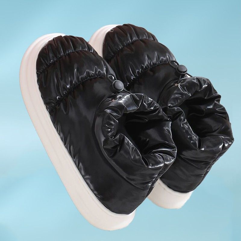 Cotton Slippers Women's Winter Bag Heel Outer Wear Thick Bottom