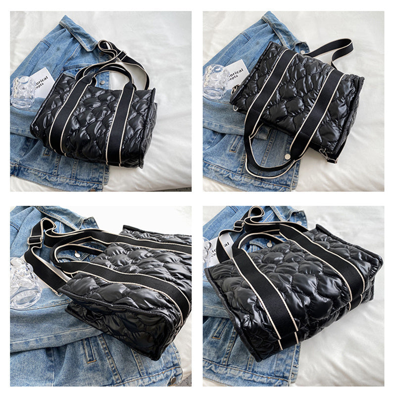 Sac fourre-tout à coudre en losange pour femmes, sac à bandoulière de luxe de styliste d'hiver, sacs à main personnalisés de grande capacité pour les déplacements