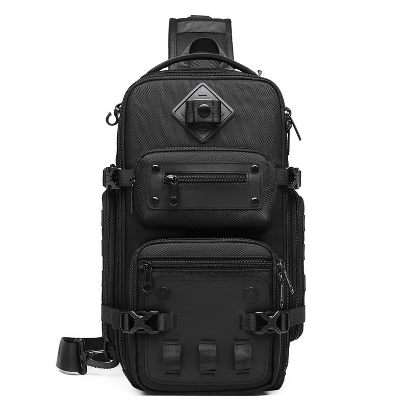 Sac de messager de sport de grande capacité en plein air de poitrine tactique